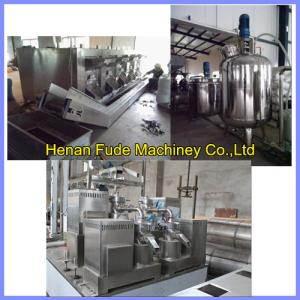 China peanut butter processing line 500kg/h, peanut butter processing machines factory