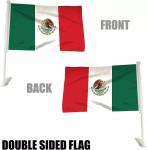 Screen Printed NFL Car Flag 30x45cm National Car Flag Customization