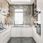 Customizable Plywood Doors Cabinet Moduar Kitchen Furniture Design Wood Lacquer