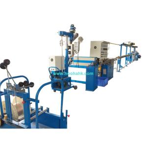 China 50MM Cat5 Cat6 Lan Cable Making Machine Wire And Cable Machinery HDPE material Insulation Network Cable Extruding factory