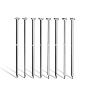 China Medium Size Artificial Lawn Accessories Metal Artificial Grass Spikes 2Kg Weight factory