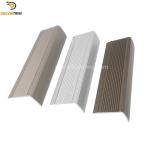 Non Slip Stair Nosing Tile Trim Matt Bronze Color For Step Edge Protection ODM