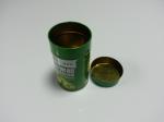 Round / Cylindroid Food Grade Tin Containers For Chocolate / Tobacco Storage
