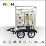 4000L / H 2 Stage High Vacuum Oil Purifier For Transformer Oil Purification /