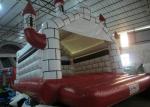 Reliable inflatable red house jumping castle simply inflatable bouncer house CE