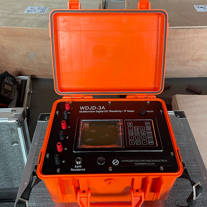 2D Resistivity Imaging System Geoelectric Instrument Res & IP Meter Undergrounder Water Detector Mineral Finder