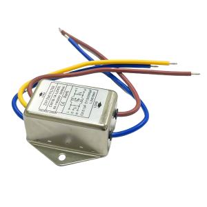 EMI Filter CW1B-1A-L 6A Power Purification Lead Type Single Phase AC Power