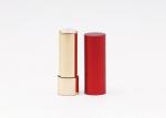 3.5g Aluminum Red Gold Fashionable Empty Lipstick Packaging Tube Case