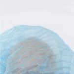 Blue Salon Disposable Head Cover Anti Dust Bouffant Hair Nets Breathable
