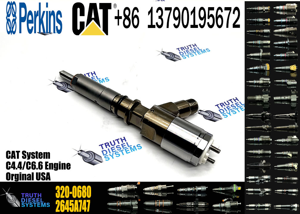 Cat 320d Injector C6.6 Injectors 320-0680 2645A747 2645A753 2645A746 2645A749 For Caterpillar C6.6 Engine