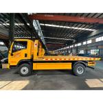 EURO 5 Diesel JAC Wrecker Towing Truck With Wrecker Bed On Tow Truck Platform