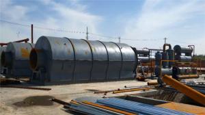 China 5ton 10ton 12ton Waste Scrap Truck Tyre Recycling To Fuel Oil pyrolysis plant factory