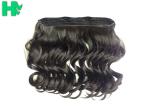 Heat Friendly Natural Curly Hair Wigs Double Weft Clip In Hair Extensions
