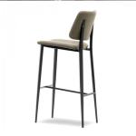 Commercial Joe Bar Modern Bar Chairs With Metal Frame 42.5" H X 17.3" W X 20.5"