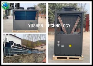 China Single Heat Pump Heating Systems , Air Source Heat Pump Hot Water 25HP factory