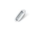 Furniture hardware decoration cabinet knob stainless steel handle cover 50 63