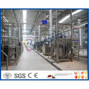 China Complete 2000LPH Smart Integrated Dairy Processing Plant 500ml Bottle Filling on sale