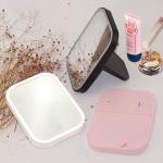 LED Handheld Compact Pocket Cosmetic Make-Up Mirror for Design and Everyday