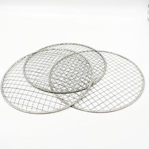 China Galvanized Cross Edging Stamping Disposable BBQ Mesh factory