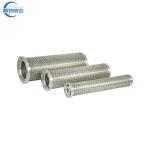 Filter Rating 0.01um-1000um Stainless Steel Basket Tube Filter for Hydraulic