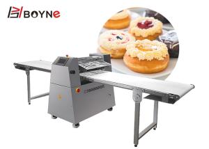 China Continuous Shape Stainless Steel Cutting Machine For Bakery factory
