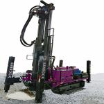 Mobile Water Well Drilling Machine Hydraulic Bore hole 400m Deep Water Well