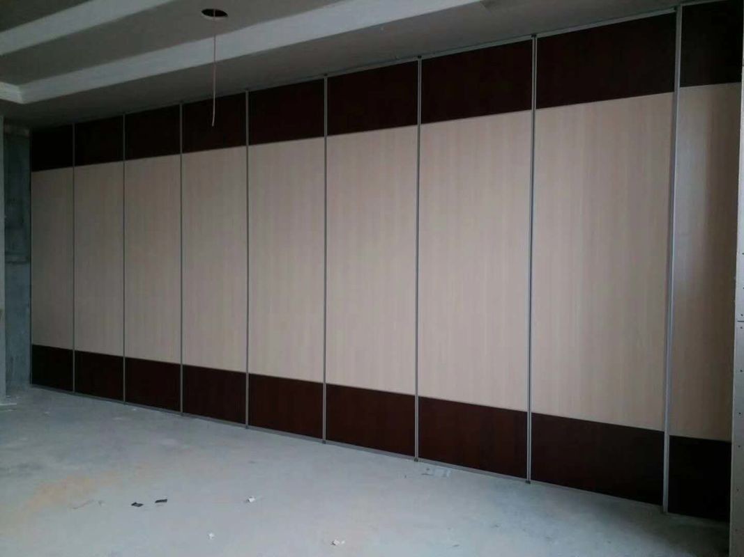 Fireproof Acoustic Room Dividers / Commercial Sliding Partition Wall