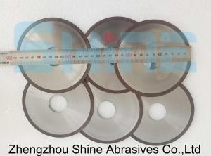 China Round 1A1R Diamond Wheels For High Precision Grooving Cutting Off Operations On Ferrous Metals factory