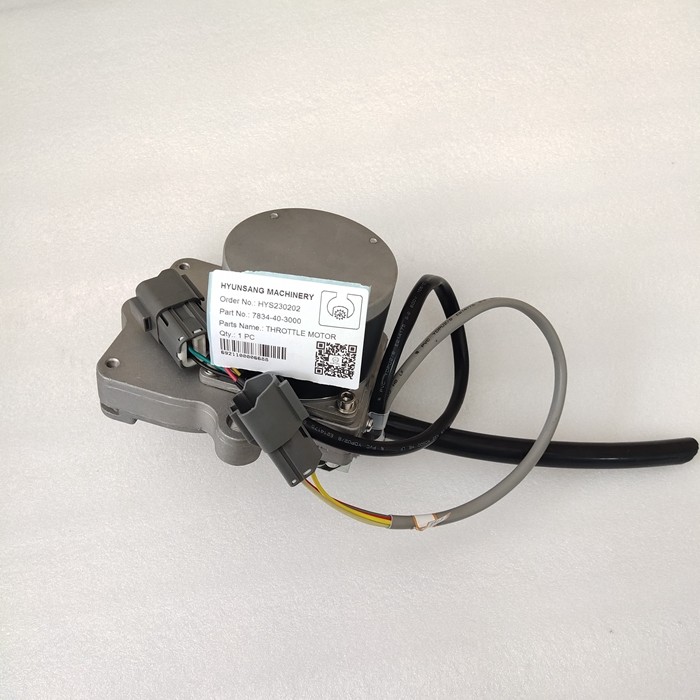 Throttle Motor 7834-40-3000 7834403000 7834-40-3001 7834403001 For Excavator PC200 PC210