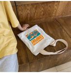 Organic Cotton Tote Single Shoulder Canvas Bag Eco Friendly
