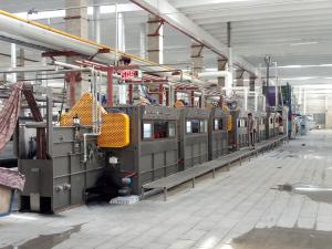 China 50kW Fully Automatic Rope Washing Machine for After Printing Wash factory