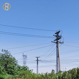 China Multi Pyramidal Conical Utility Electrical Power Pole on sale