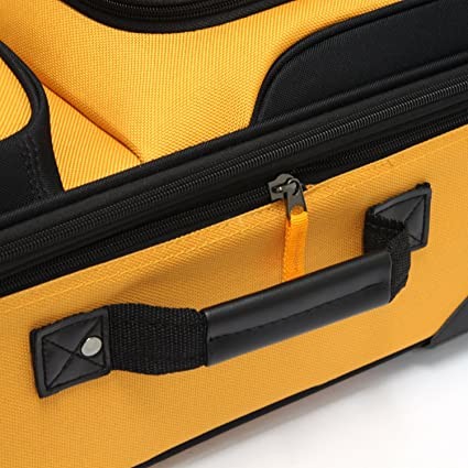 Traveler Expandable Carry On Soft Trolley Luggage