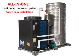 China Stable Energy Efficient Heat Pump Water Heater R407C / R410A Refrigerant factory