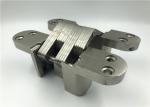 Flush Installation Heavy Duty Hidden Door Hinges , Concealed Gate Hinges 180°