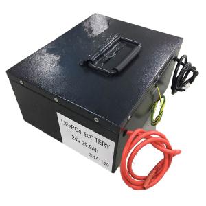 China Lightweight 24V 40AH RV Lithium Ion Battery factory