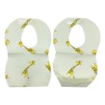 OEM Printed 36*66cm Disposable Child Bibs