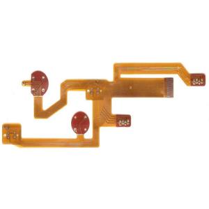 Immersion Gold Rigid Flex PCB Two Sided with Multiple Interconnects