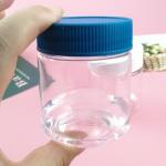 PP Screw Cap Wide Mouth 150ml Round Plastic Containers For Candy