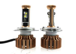 China V16 Turbo H4 H13 9004 9007 Cree LED Headlight Bulbs 36W 4000LM LED Head Lamp factory