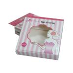 Garment Underwear Packaging Box Five Panel Hanger Box Eco Friendly
