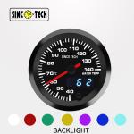 7 Color Sinco Tech Dash 636 Sensor Water Temperature Gauge