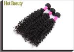20 Inch 6A Virgin Brazilian Hair Deep Wave Style , Natural Brown / Black