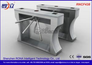 China Automation RFID Stainless Steel Turnstile Access Control For Office Building factory