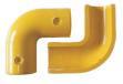 Pultrusion FRP Epoxy Fiberglass Tube Fiberglass Connection Elbow For High