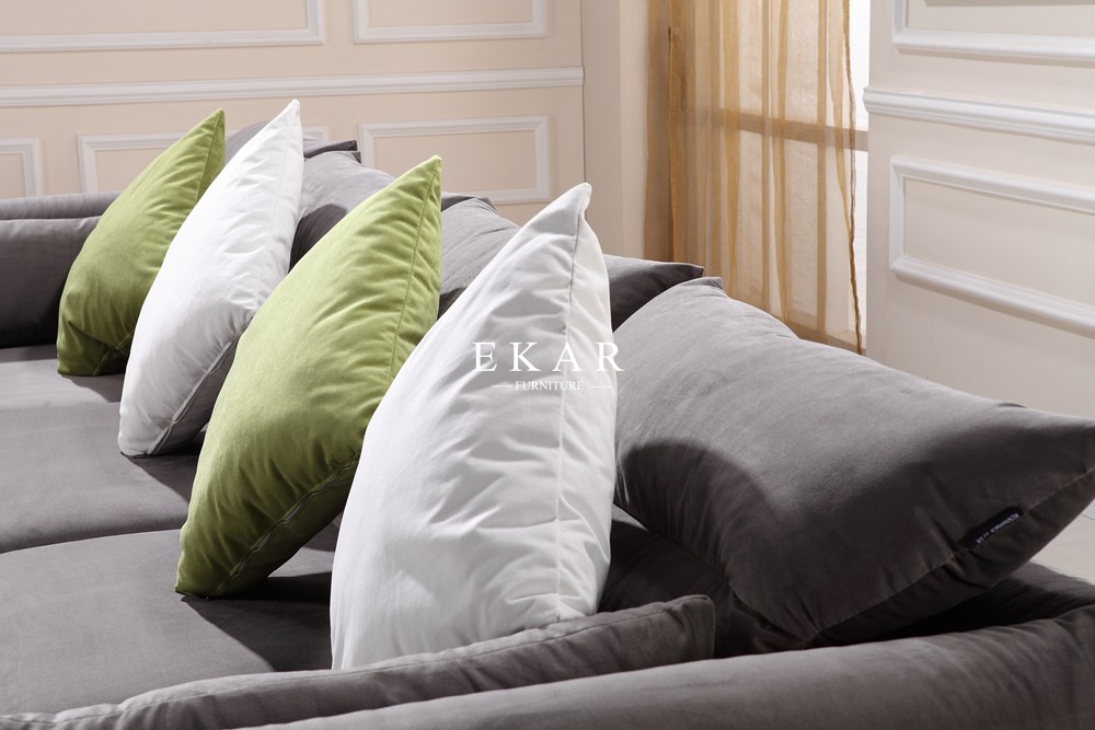 Modern Living Room Arabic Style 6 Seater Sofa Set Designs
