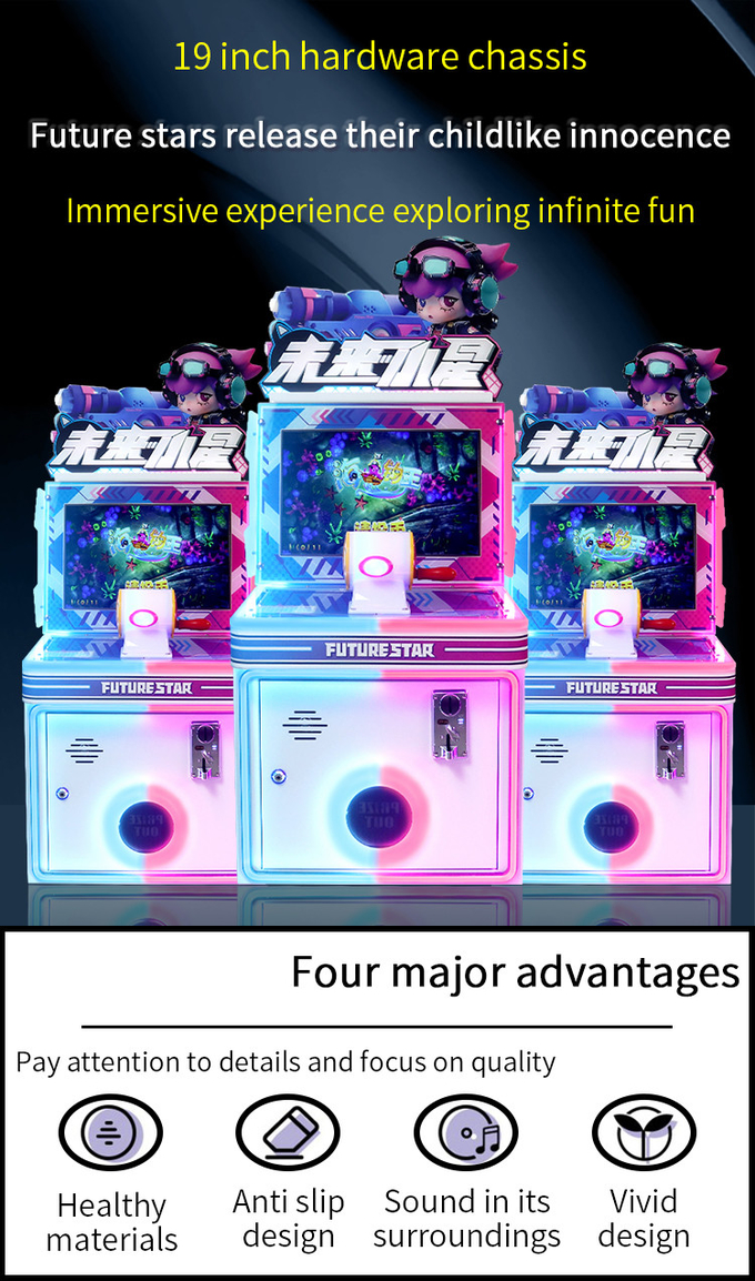Single-Player Fishing Optional Game Series Indoor Coin-Operated Arcade Racing Kids Arcade Console Kids Arcade