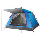 Outdoor 4 Person Camping Tent Easy Installation , Instant Set Up Family Camping