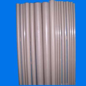 China 500mm Glass Filled PEEK Rods / Khaki PEEK Thermoplastic For Plug Parts factory