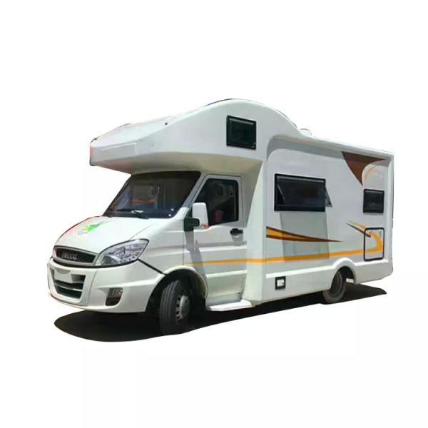 Automatic Transmission RV Caravan Van Foton , Fiberglass Outdoor Camping Car